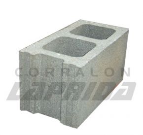 Block Cemento Liso 20x20x40